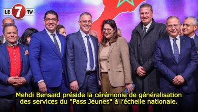 Photo of Mehdi Bensaïd préside la cérémonie de généralisation des services du « Pass Jeunes » à l’échelle nationale.