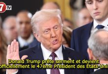 Photo of Donald Trump prête serment et devient officiellement le 47ème Président des États-Unis