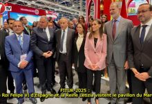 Photo of FITUR-2025 : Le Roi Felipe VI d’Espagne et la Reine Letizia visitent le pavillon du Maroc