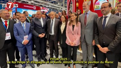 Photo of FITUR-2025 : Le Roi Felipe VI d’Espagne et la Reine Letizia visitent le pavillon du Maroc