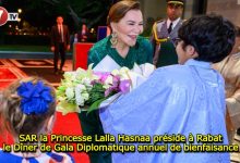 Photo of SAR la Princesse Lalla Hasnaa préside à Rabat le Dîner de Gala Diplomatique annuel de bienfaisance