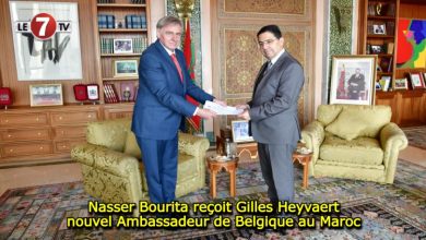 Photo of Nasser Bourita reçoit Gilles Heyvaert nouvel Ambassadeur de Belgique au Maroc