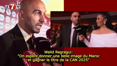 Photo of Walid Regragui: « On espère donner une belle image du Maroc et gagner le titre de la CAN 2025 » 