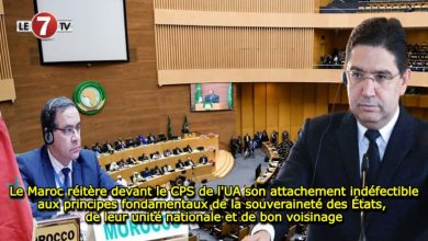 Photo of Le Maroc réitère devant le CPS de l’UA son attachement indéfectible aux principes fondamentaux de la souveraineté des États, de leur unité nationale et de bon voisinage