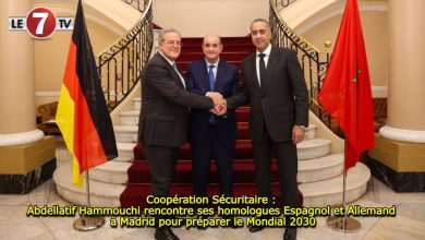 Photo of Coopération Sécuritaire : Abdellatif Hammouchi rencontre ses homologues Espagnol et Allemand à Madrid pour préparer le Mondial 2030