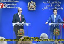 Photo of Nasser Bourita : Les relations entre le Maroc et la Belgique sont fortes et solides