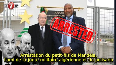 Photo of Arrestation du petit-fils de Mandela, l’ami de la junte militaire algérienne et du polisario