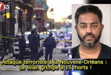 Photo of Attaque terroriste à la Nouvelle-Orléans : Le bilan grimpe à 15 morts !