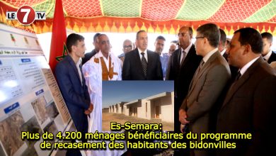 Photo of Es-Semara: Plus de 4.200 ménages bénéficiaires du programme de recasement des habitants des bidonvilles