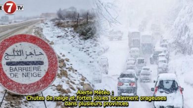 Photo of Alerte météo: Fortes pluies et chutes de neige de mercredi à samedi dans plusieurs provinces du Royaume