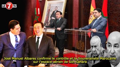 Photo of José Manuel Albares confirme le contrôle et la Souveraineté Marocaine sur l’espace aérien de son Sahara